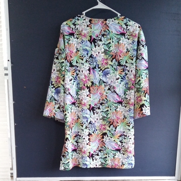 NWT Hippie Rose Floral Kimono Cardigan - Picture 6 of 7